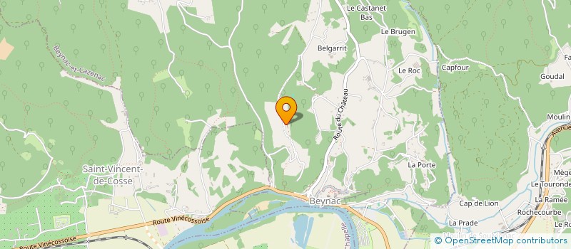 localisation de l'entreprise SEBCO  BEYNAC-ET-CAZENAC