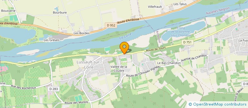 localisation de l'entreprise SEBCO SARL  LUSSAULT-SUR-LOIRE