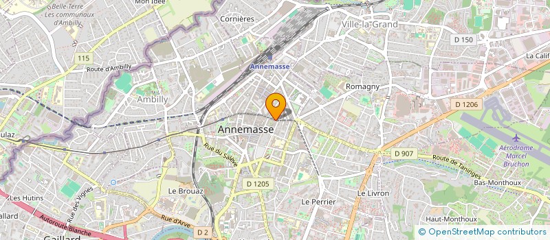 localisation de l'entreprise SEBCOPA à ANNEMASSE