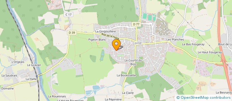 localisation de l'entreprise SEBDEL  LAILLE