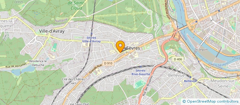 localisation de l'entreprise SEBEKHA BIO à SEVRES