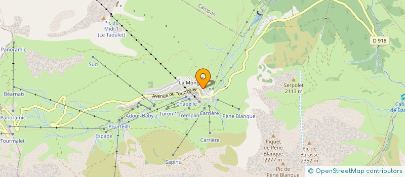 localisation de l'entreprise SEBELITE  BAGNERES-DE-BIGORRE