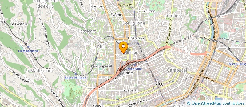 localisation de l'entreprise SEBELO à NICE