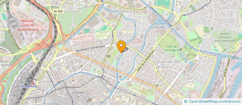 localisation de l'entreprise SEBELOMAX  STRASBOURG