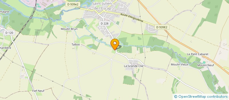 localisation de l'entreprise SEBEM  SAINT-JEAN-D'ANGELY