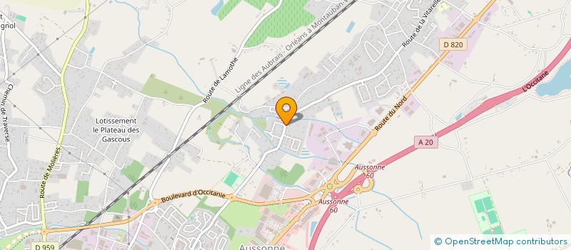 localisation de l'entreprise SEBEMI  MONTAUBAN