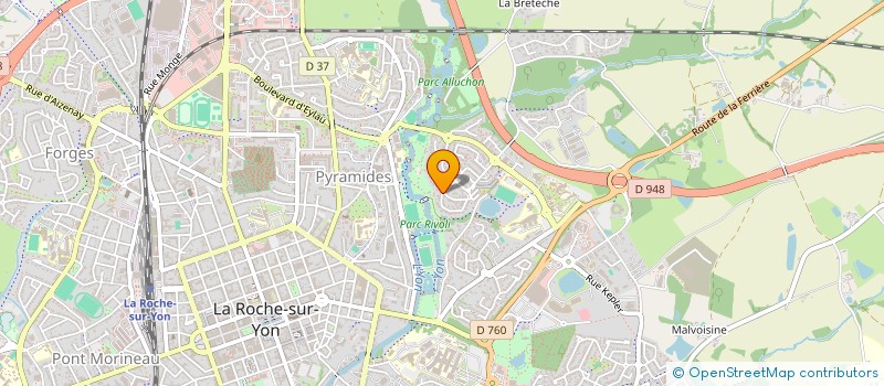 localisation de l'entreprise SEBEPIAL à LA ROCHE-SUR-YON