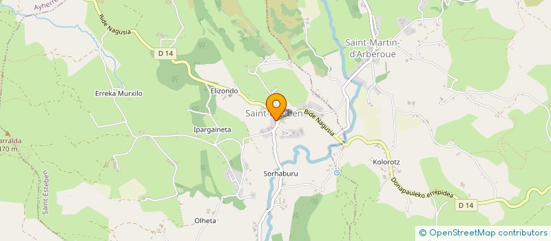 localisation de l'entreprise SEBERG à SAINT-ESTEBEN
