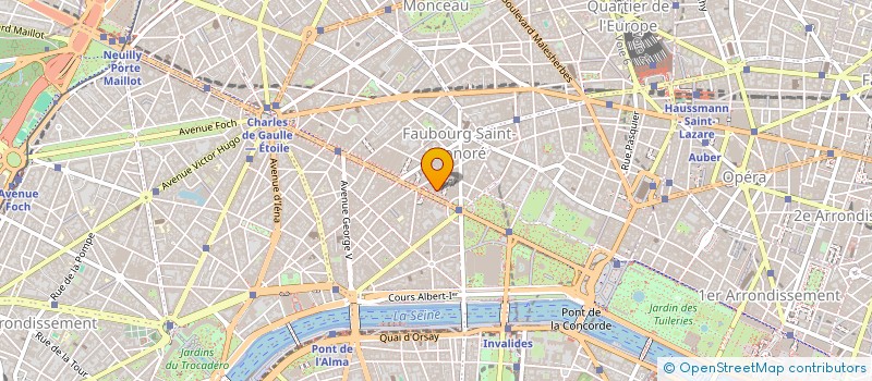 localisation de l'entreprise SEBEST à PARIS