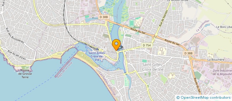 localisation de l'entreprise SEBEVENDEE 3 à SAINT-GILLES-CROIX-DE-VIE
