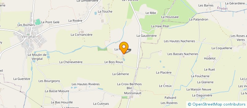 localisation de l'entreprise SEBG à BAIS