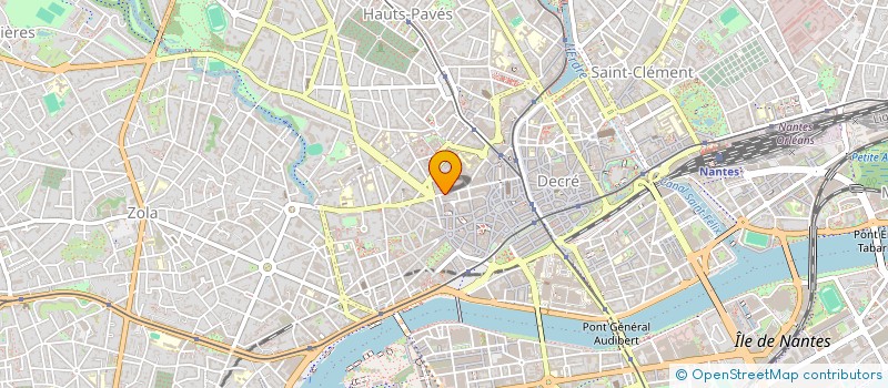 localisation de l'entreprise SEBGEO à NANTES