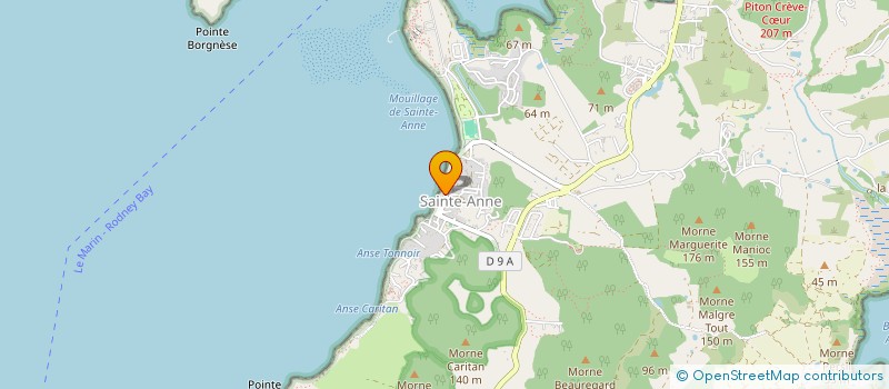 localisation de l'entreprise SEBIARAC VACANCES à SAINTE-ANNE