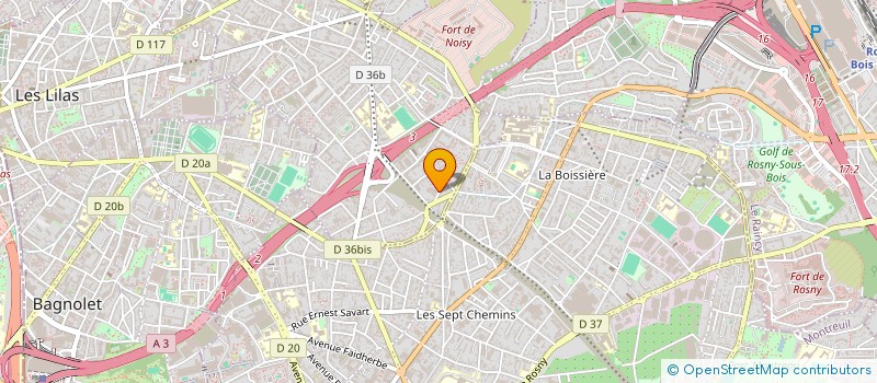 localisation de l'entreprise SEBIH CONSEIL à ROMAINVILLE