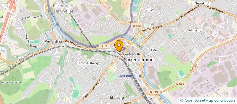 localisation de l'entreprise SEBIJUL à SARREGUEMINES