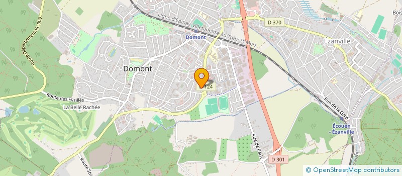 localisation de l'entreprise SEBIL  DOMONT