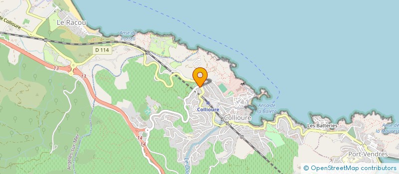 localisation de l'entreprise SEBIMA  COLLIOURE