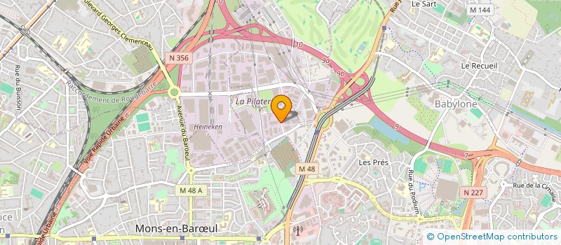 localisation de l'entreprise SEBINVEST à VILLENEUVE-D'ASCQ
