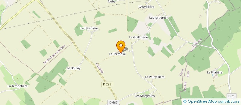 localisation de l'entreprise SEBIRE  SAINT-MICHEL-TUBOEUF