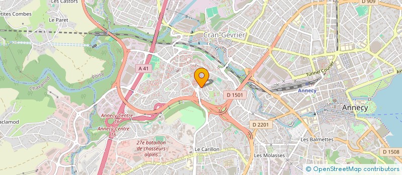 localisation de l'entreprise SEBIRE DEVELOPPEMENT à ANNECY