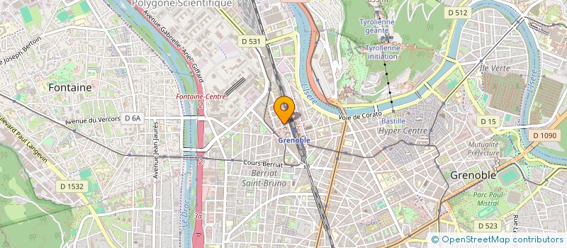 localisation de l'entreprise SEBIXTANE à GRENOBLE