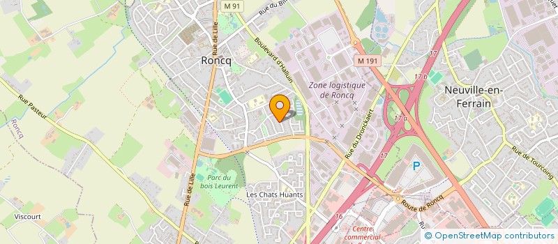 localisation de l'entreprise SEBK CONSULTING  RONCQ