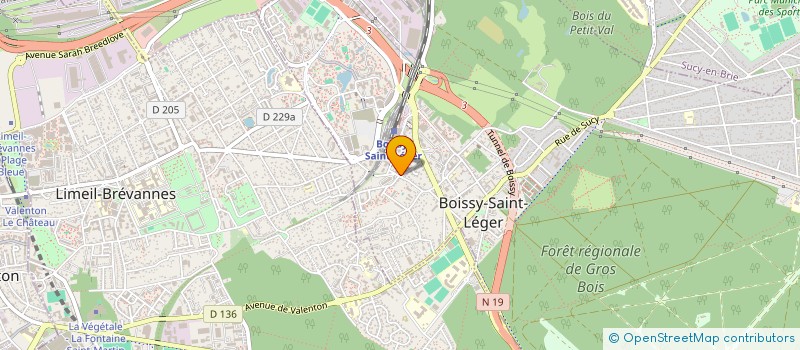 localisation de l'entreprise SEBK NET SERVICES SARL à BOISSY-SAINT-LEGER