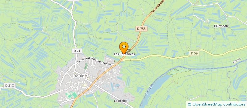 localisation de l'entreprise SEBLAU à BOUIN