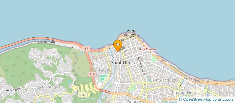 localisation de l'entreprise SEBLEA à SAINT-DENIS
