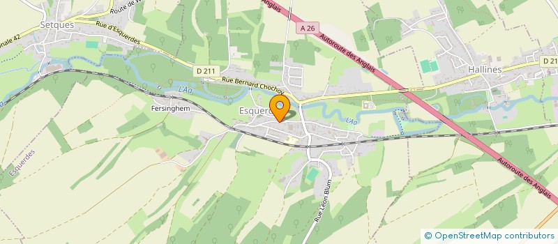 localisation de l'entreprise SEBLIE  ESQUERDES