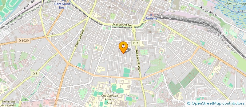 localisation de l'entreprise SEBLN à AMIENS