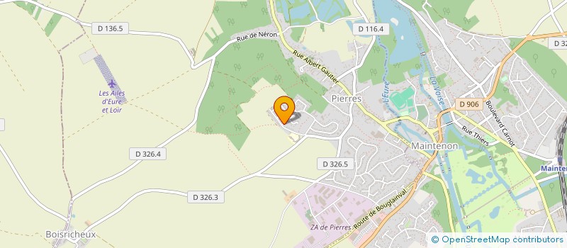 localisation de l'entreprise SEBLOD à PIERRES