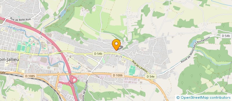 localisation de l'entreprise SEBLUDO  RUY-MONTCEAU