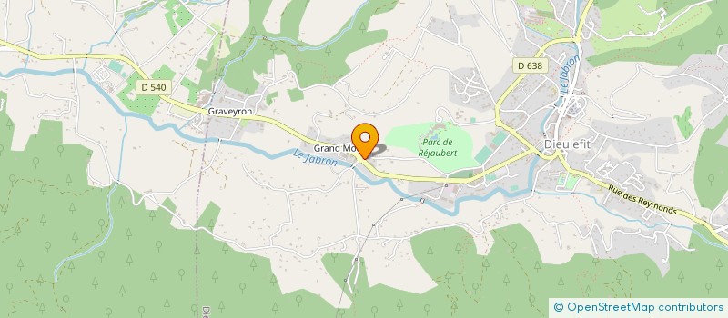 localisation de l'entreprise SEBM LES GRANDS MOULINS à DIEULEFIT