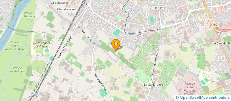 localisation de l'entreprise SEBMAY à ANGERS
