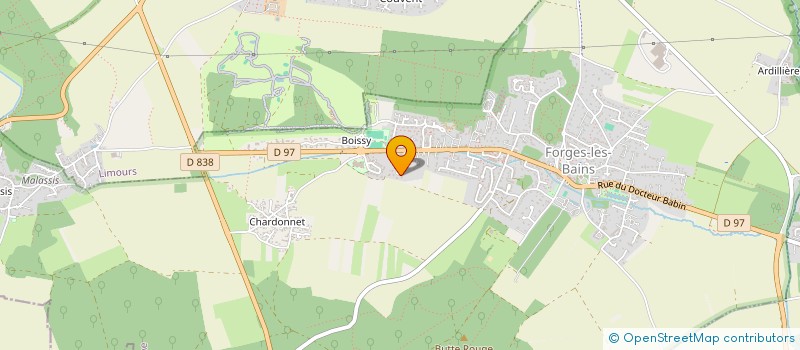 localisation de l'entreprise SEBO  FORGES-LES-BAINS