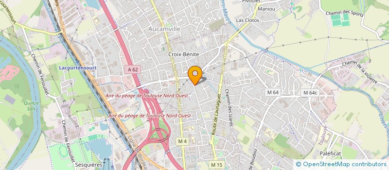 localisation de l'entreprise SEBOBS  TOULOUSE