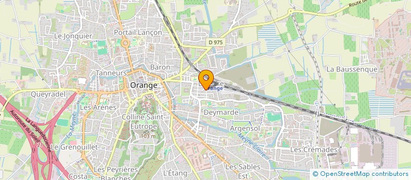 localisation de l'entreprise SEBOLI  ORANGE