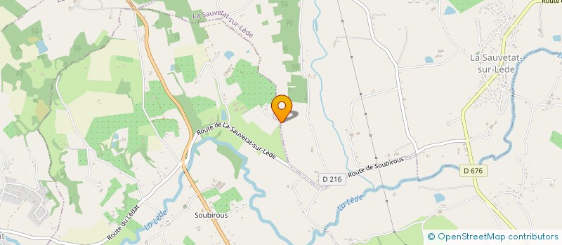 localisation de l'entreprise SEBONY  LA SAUVETAT-SUR-LEDE