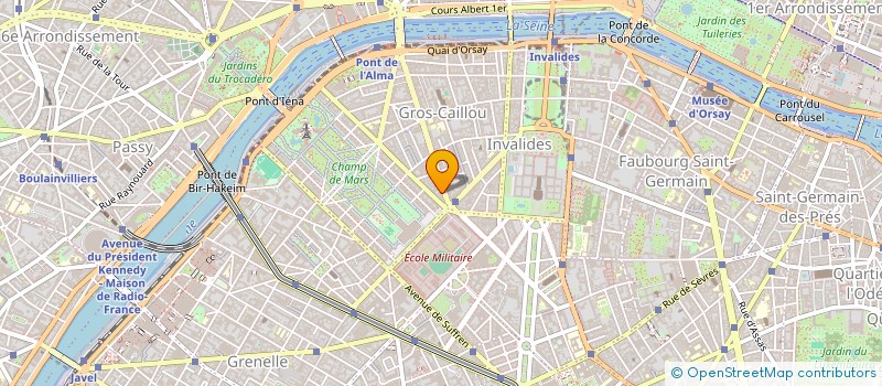 localisation de l'entreprise SEBOSQUET 62  PARIS