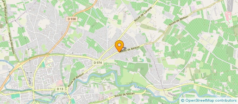 localisation de l'entreprise SEBRIEL  CARPENTRAS