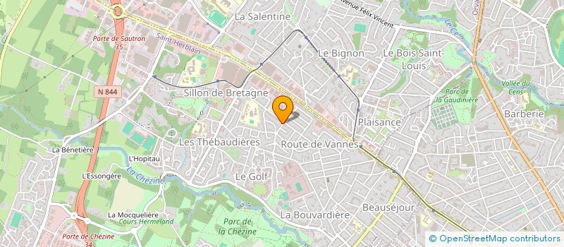 localisation de l'entreprise SEBRING  SAINT-HERBLAIN