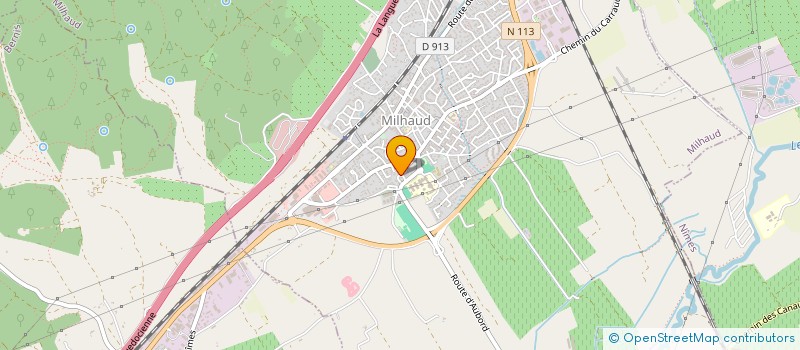 localisation de l'entreprise SEBSAM  MILHAUD