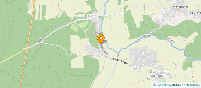 localisation de l'entreprise SEBSEV  DAMMARTIN-SUR-TIGEAUX