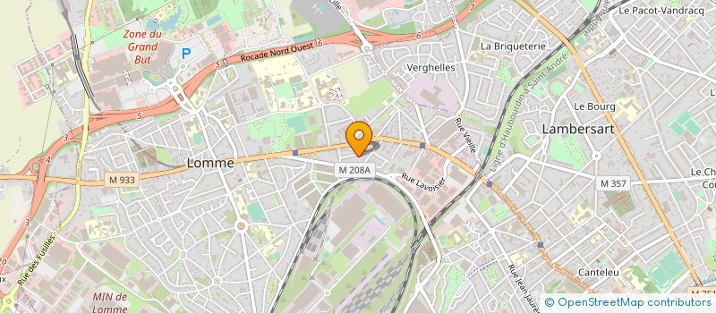 localisation de l'entreprise SEBTI à LILLE