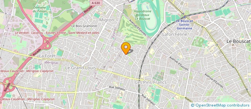 localisation de l'entreprise SEBTRICIEN  BORDEAUX