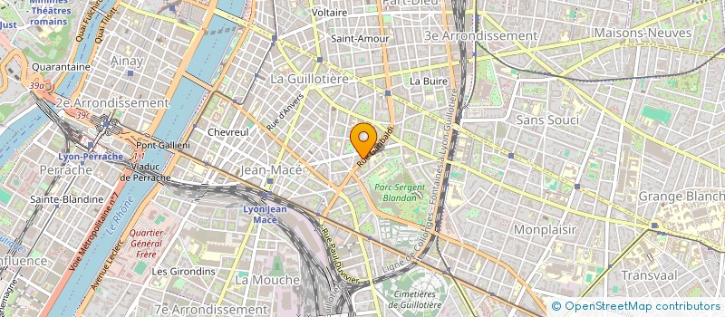 localisation de l'entreprise SEBULTRA à LYON