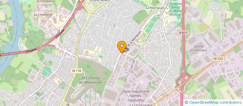 localisation de l'entreprise SEBURGER NANTES à CARQUEFOU