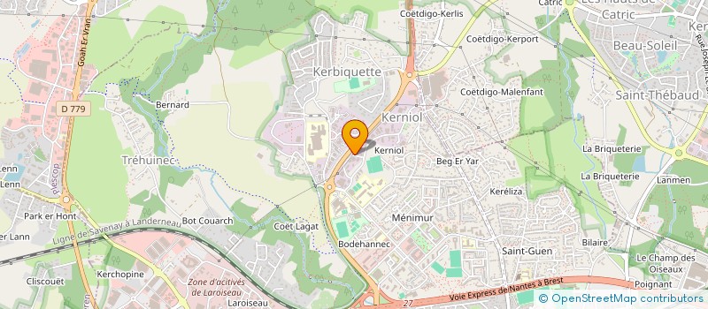 localisation de l'entreprise SEBURGER VANNES à VANNES