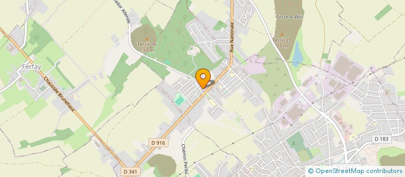 localisation de l'entreprise SEBVINC  AUCHEL